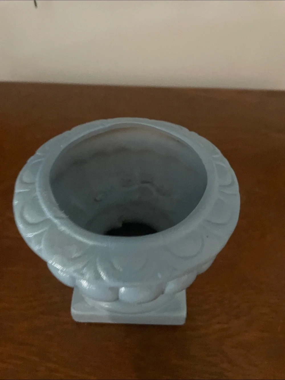 Blue Decorative  Planter - Home Accents